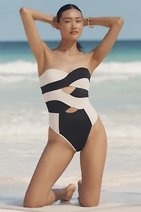 Celandine Leona Colorblock One-Piece Swimsuit