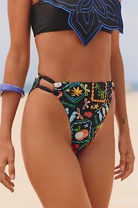 Celandine Side-String Bikini Bottoms