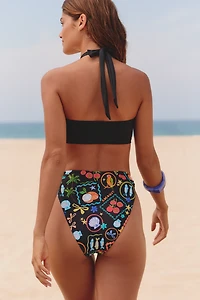 Celandine Side-String Bikini Bottoms