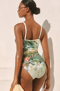 Celandine Jackson Ruched One-Piece Swimsuit