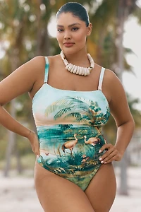 Celandine Jackson Ruched One-Piece Swimsuit