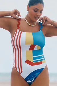 Celandine Tess Ric-Rac One-Piece Swimsuit