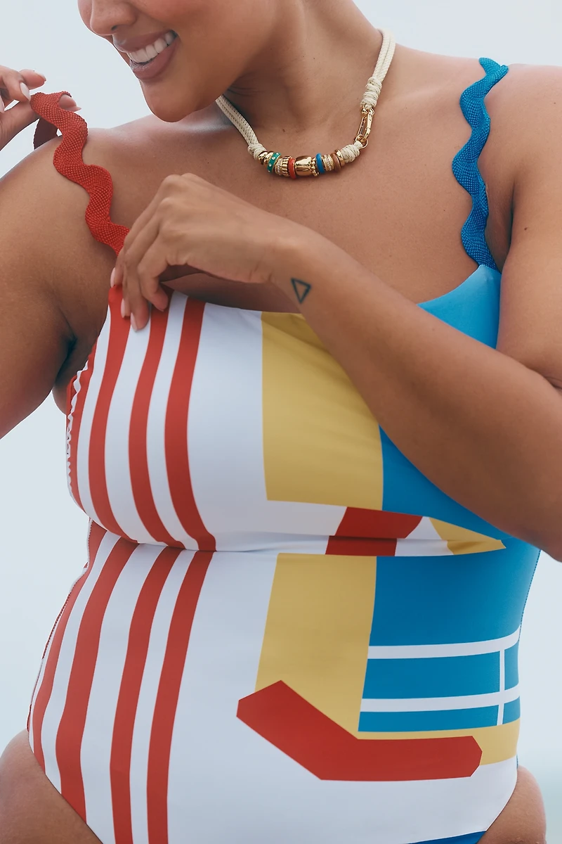 Celandine Tess Ric-Rac One-Piece Swimsuit