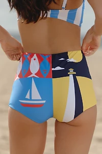 Celandine Hazel Boyshort Bikini Bottoms