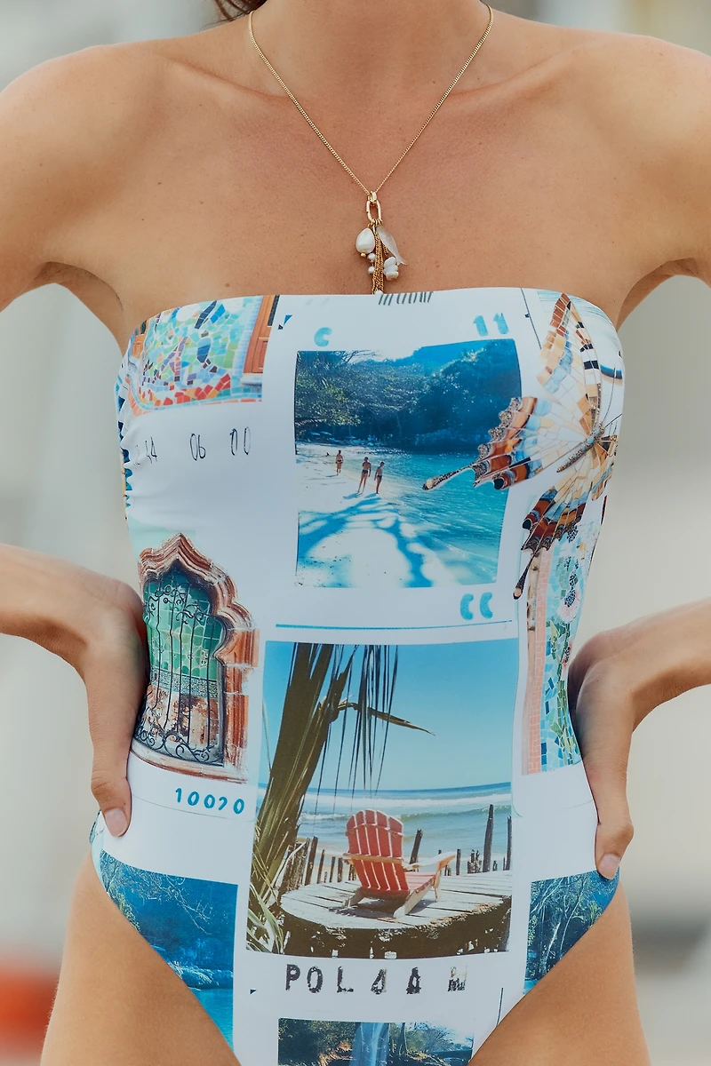 Celandine Sarah Strapless One-Piece Swimsuit