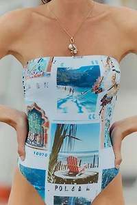 Celandine Sarah Strapless One-Piece Swimsuit