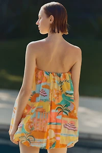 Show Me Your Mumu Beverly Bubble-Hem Dress