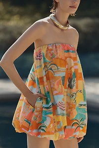 Show Me Your Mumu Beverly Bubble-Hem Dress