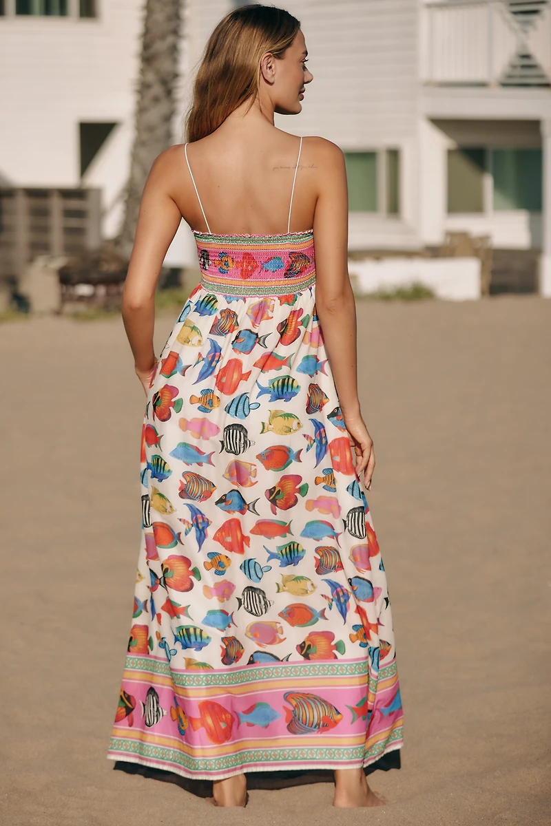 Show Me Your Mumu Skylar Printed Maxi Dress