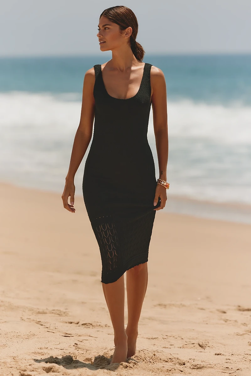 Peixoto Liv Sleeveless Knit Midi Dress