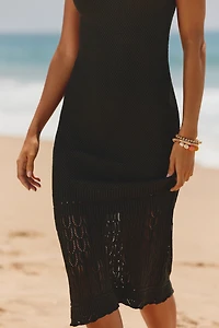Peixoto Liv Sleeveless Knit Midi Dress