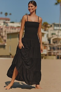 Peixoto Clementine Tiered Maxi Dress