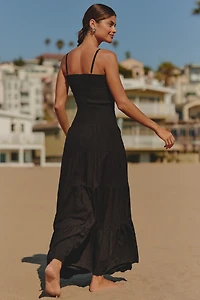 Peixoto Clementine Tiered Maxi Dress