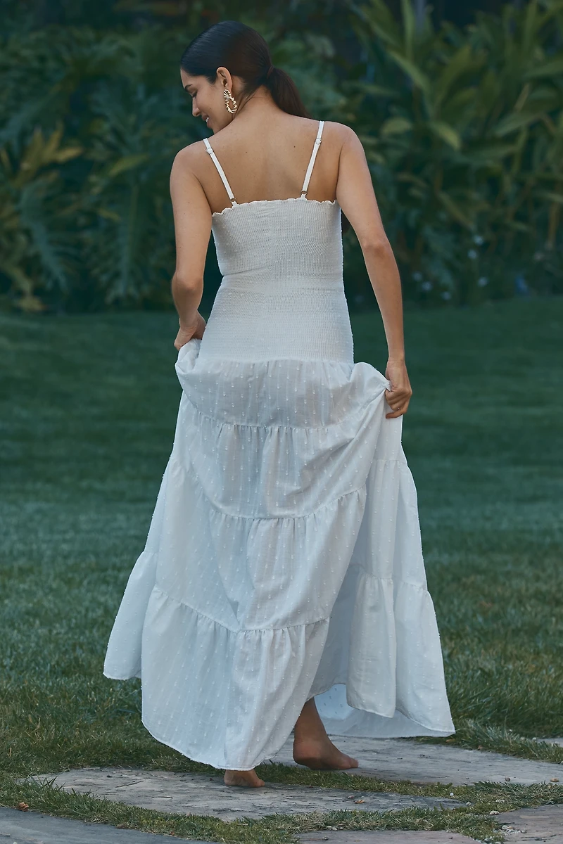 Peixoto Clementine Tiered Maxi Dress