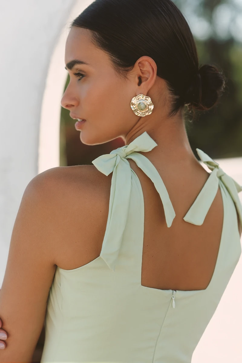 Peixoto Harlow Sleeveless Drop-Waist Maxi Dress