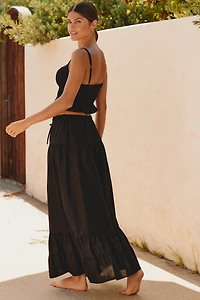 Peixoto Riley Tiered Maxi Skirt