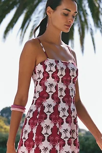 Peixoto Paisley Sleeveless Mini Dress