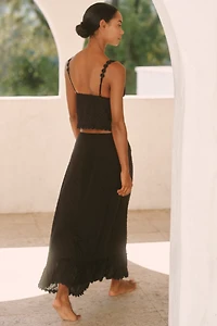 Peixoto Sienna Tie-Front Tank Top