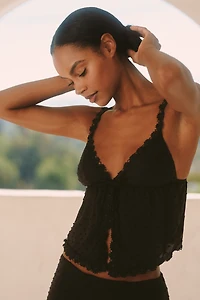 Peixoto Sienna Tie-Front Tank Top