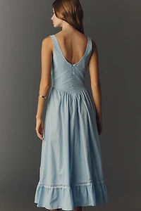 Peixoto Liam Sleeveless Midi Dress