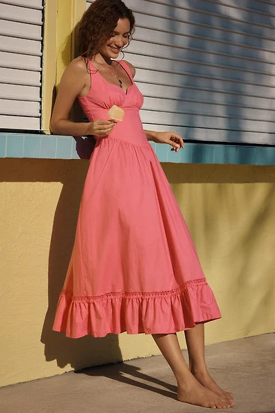 Peixoto Liam Sleeveless Midi Dress