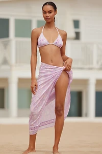 LoveShackFancy Embella Pareo Cover-Up