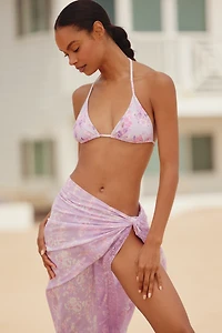 LoveShackFancy Embella Pareo Cover-Up