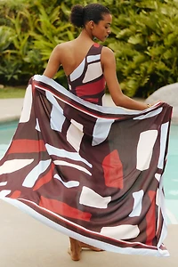 JETS Zarla Longline Silk Blend Sarong