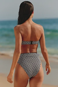 JETS Spring Geo High-Rise Bikini Bottoms