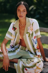 Seafolly Riviera Coast Buttondown Shirt