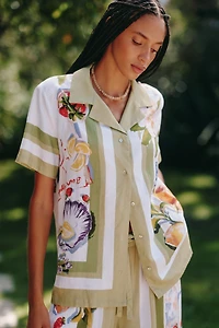 Seafolly Riviera Coast Buttondown Shirt