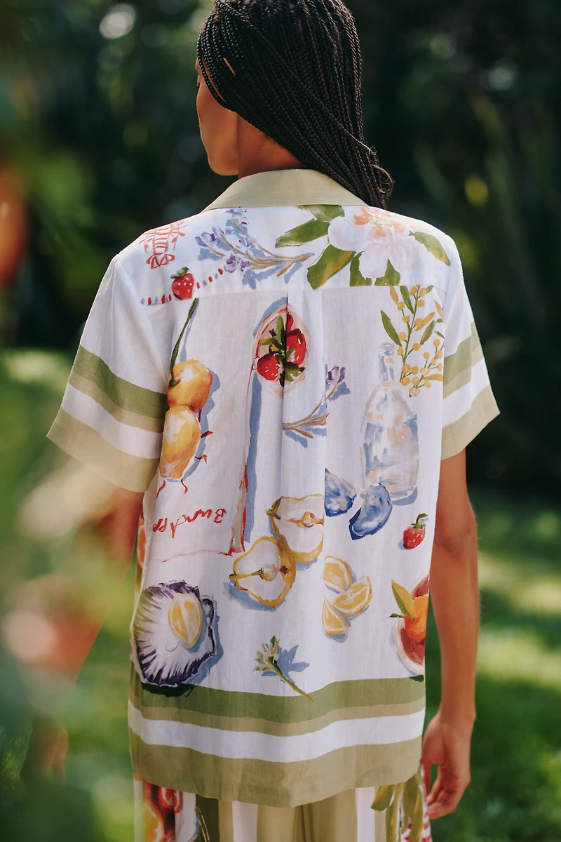 Seafolly Riviera Coast Buttondown Shirt