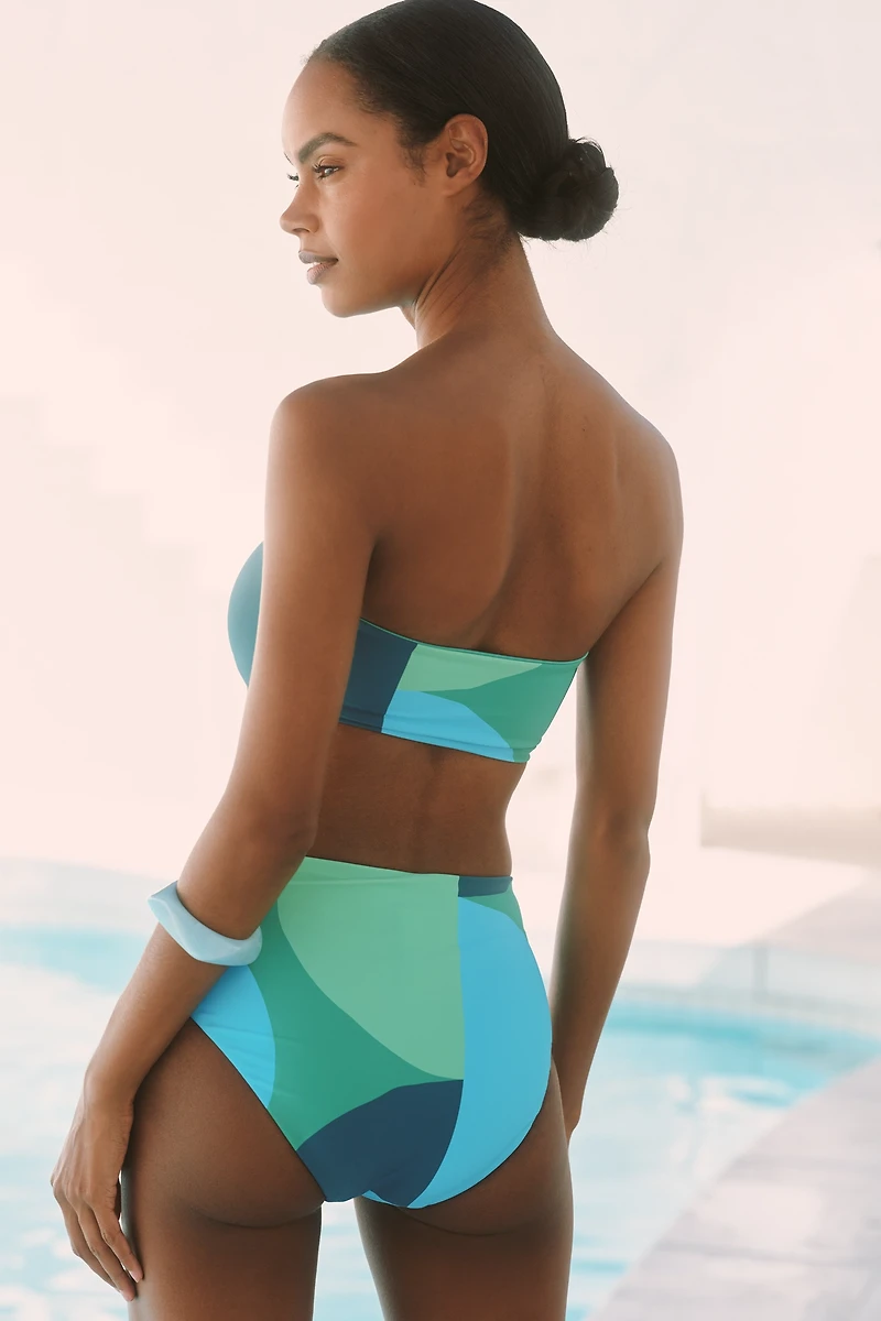 Seafolly Sorrento High-Waisted Bikini Bottoms