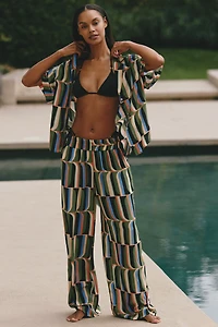 JETS Urban Geo Wide-Leg Pants