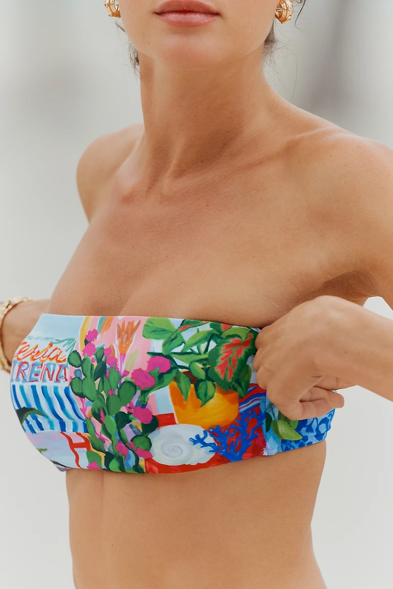 Seafolly La Boca Bandeau Bikini Top