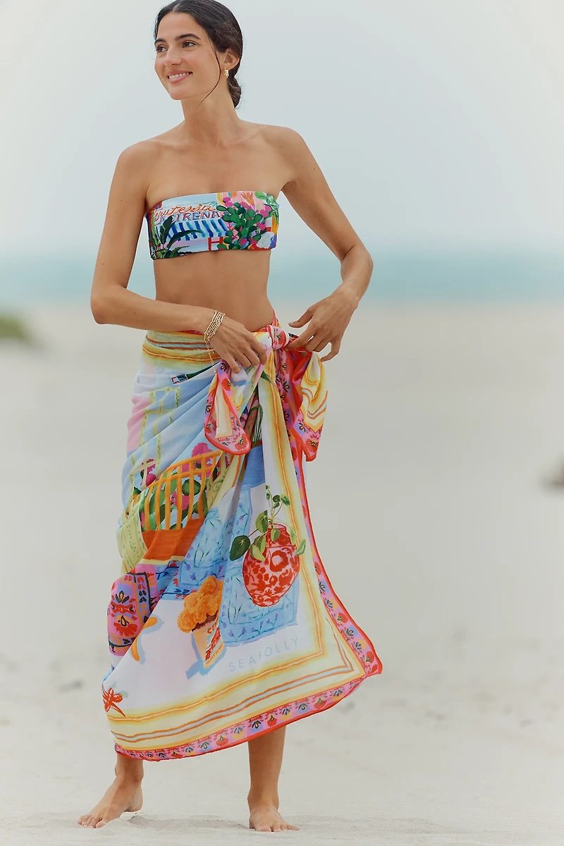 Seafolly La Boca Organic Cotton Sarong