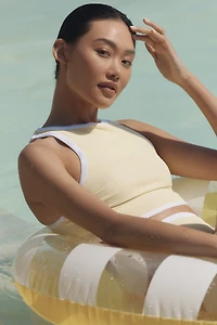 Vitamin A Summer Crop Swim Top