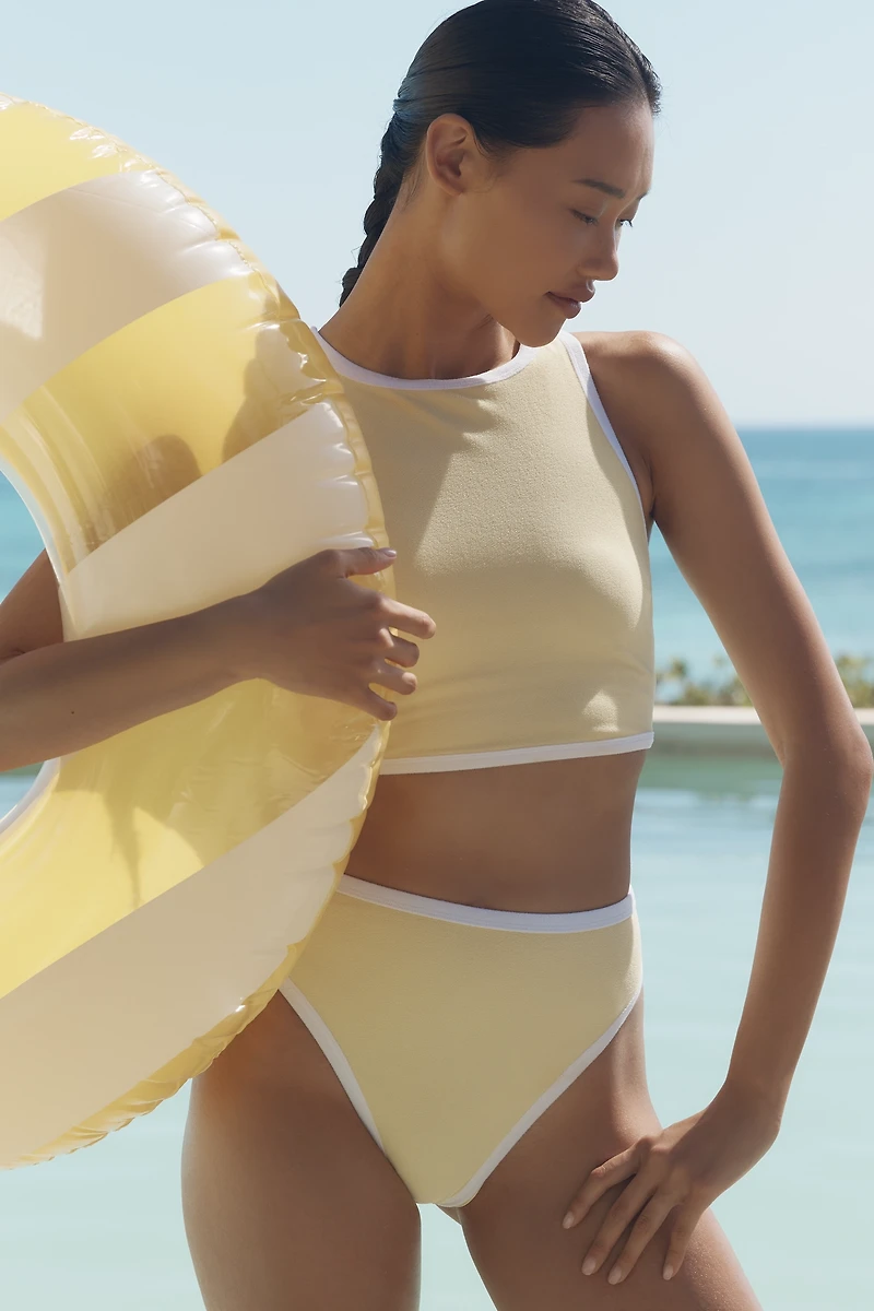 Vitamin A Pacific High-Waist Bikini Bottoms