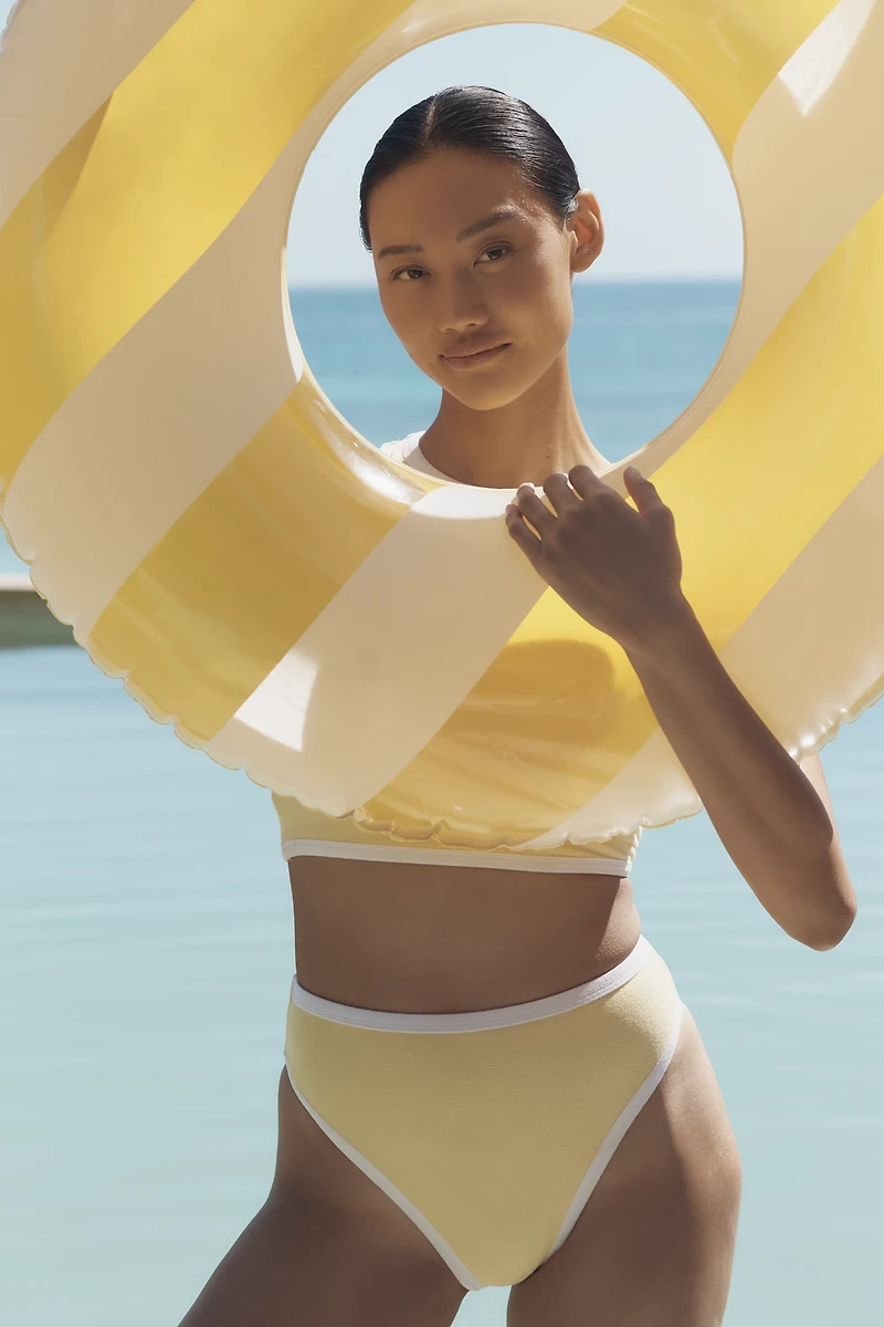 Vitamin A Pacific High-Waist Bikini Bottoms