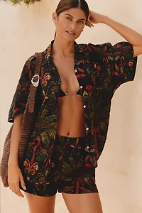 Malai Jade Oasis Twyla Buttondown Shirt