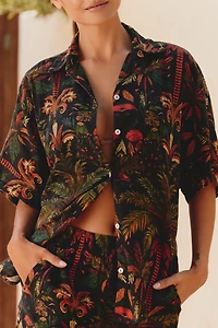 Malai Jade Oasis Twyla Buttondown Shirt
