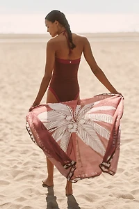 Malai Tropical Wine Maxi Sarong