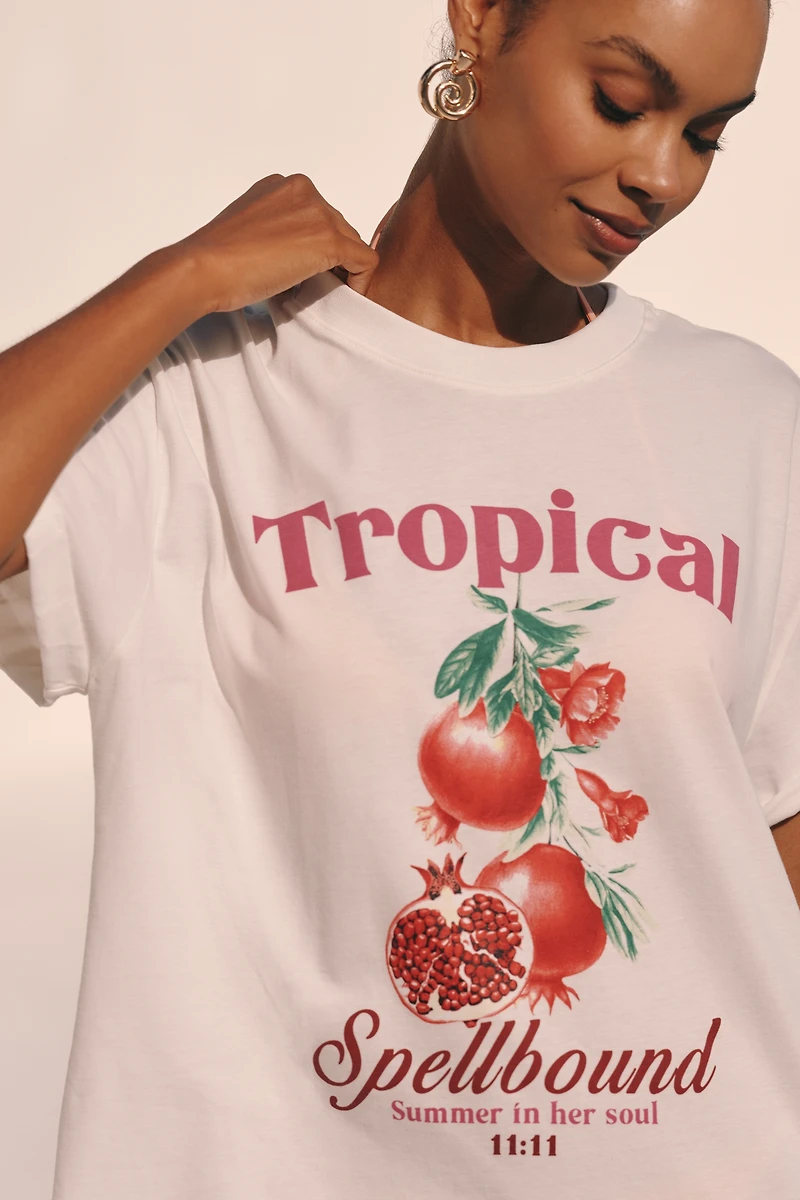 Malai Oversized Crewneck Tee