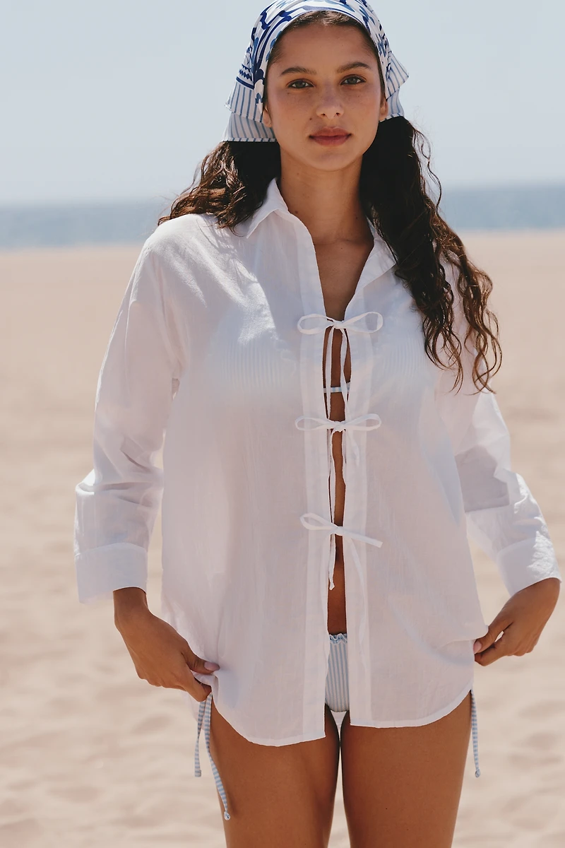 Malai Palm Spell Cotton Shirt