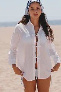 Malai Palm Spell Cotton Shirt