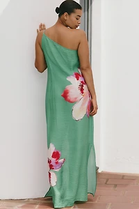 Hutch Gweny One-Shoulder Cover-Up Dress