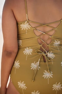 Citrine Swim Luna Plus One-Piece Swimsuit