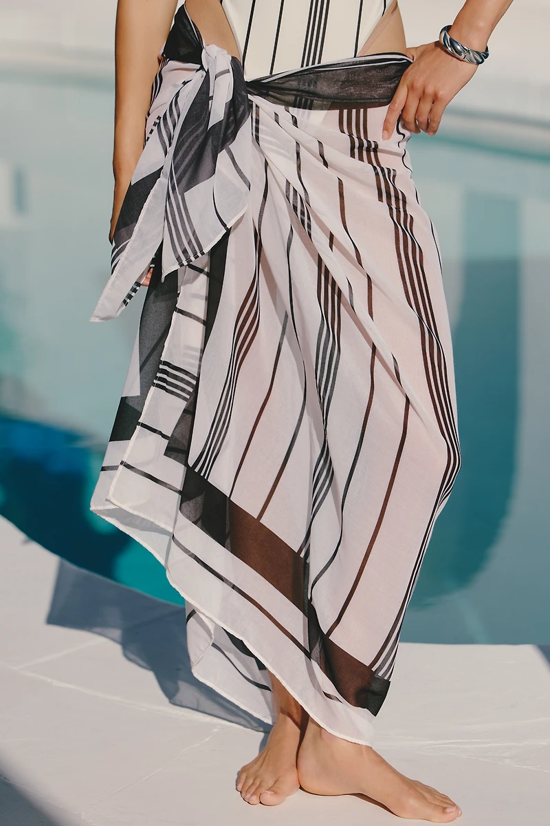 Palmacea Sheer Sarong
