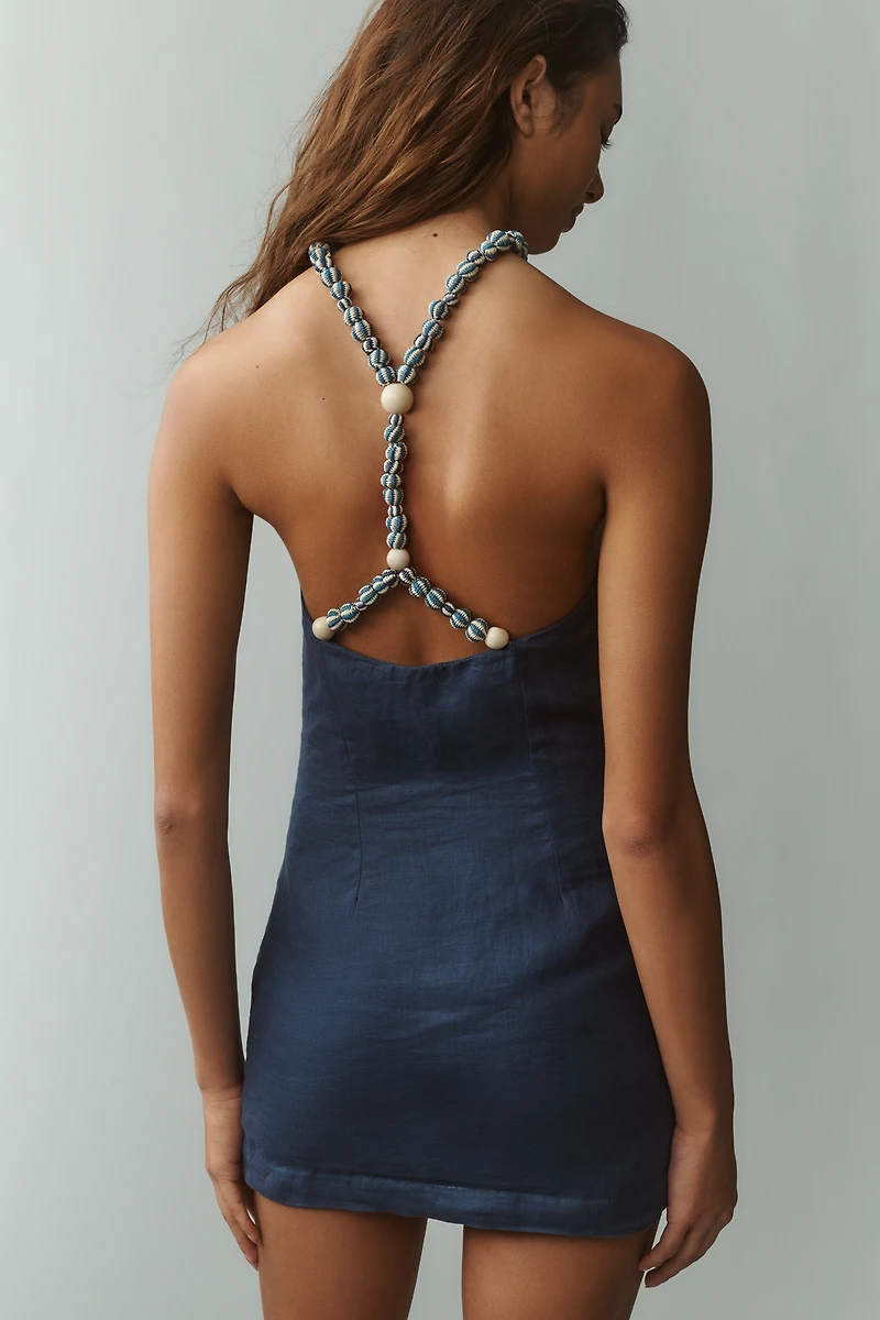 AZULU Drea Linen Mini Dress