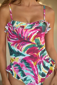 Montce Jocelyn Ruffle One-Piece Swimsuit
